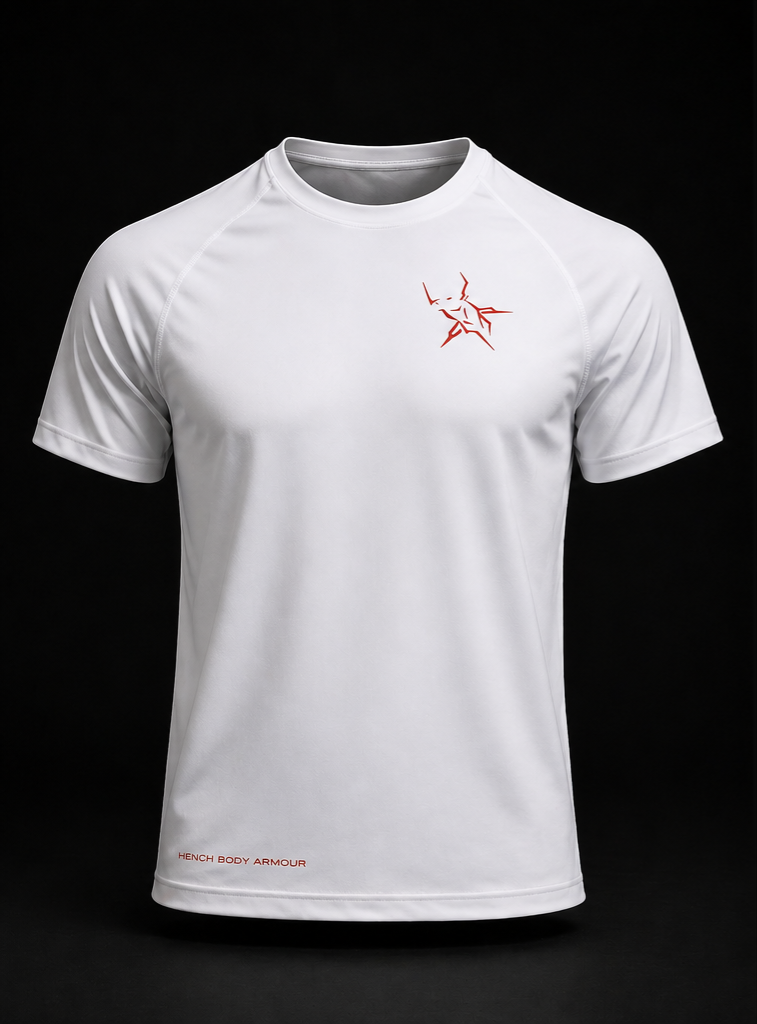 Hench Sports Shirt White
