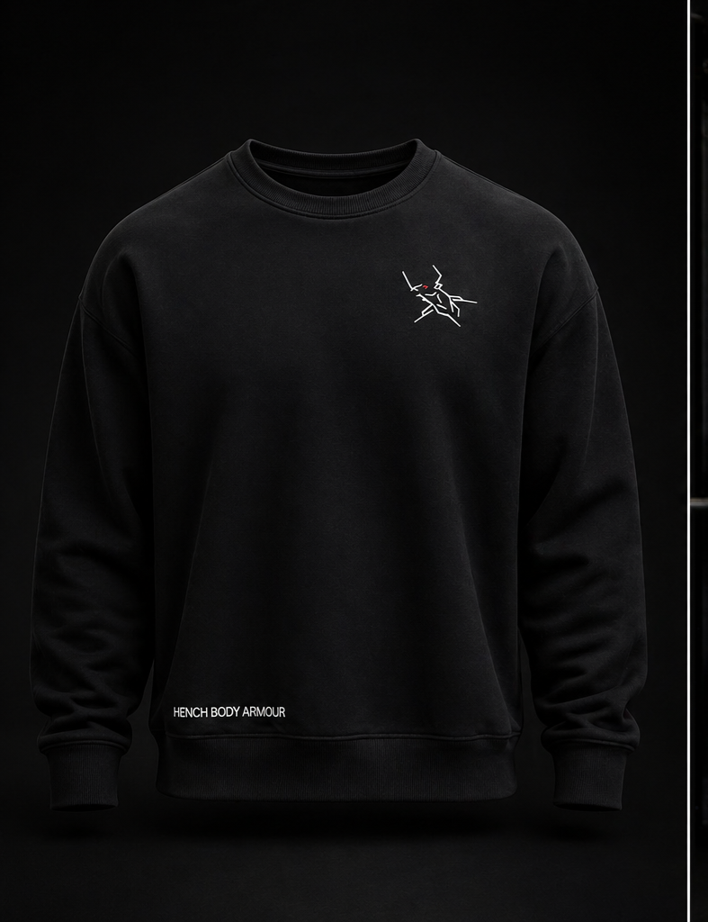 Hench PowerFit Sweatshirt Black