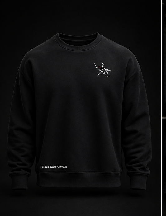 Hench PowerFit Sweatshirt Black
