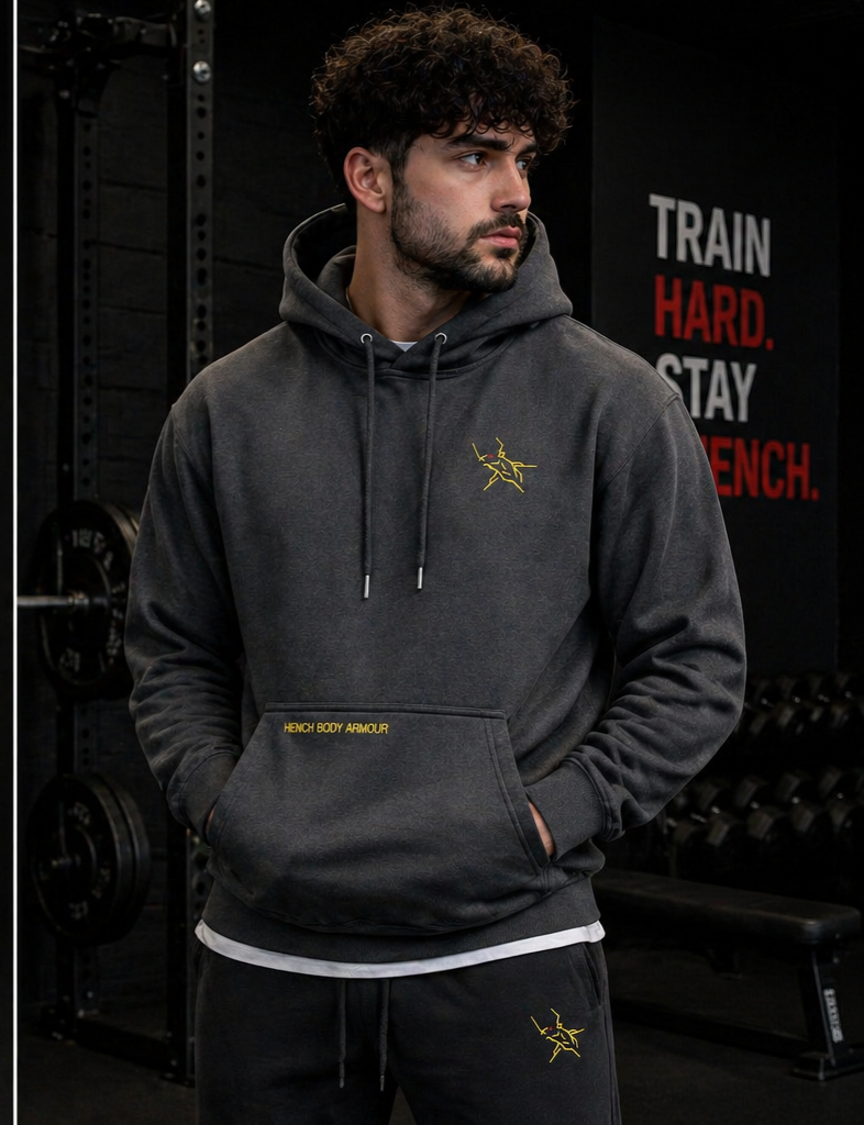 Hench Hoodie Grey