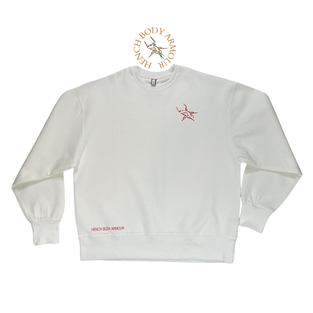 Hench PowerFit Sweatshirt White