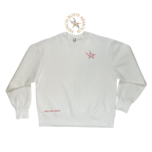 Hench PowerFit Sweatshirt White
