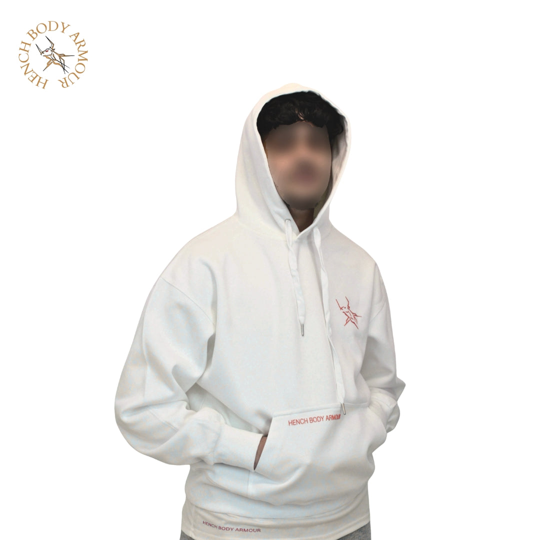 Hench Hoodie White