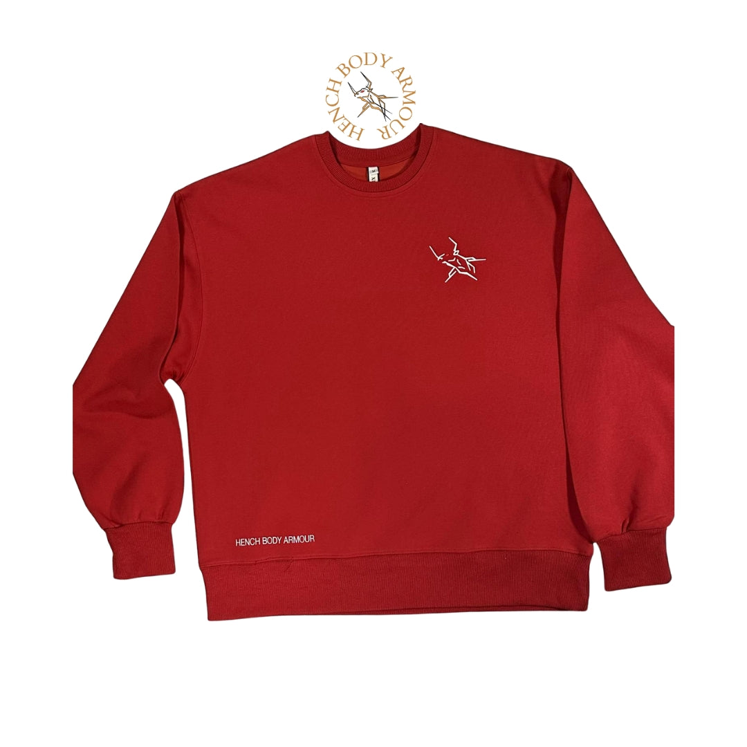 Hench PowerFit Sweatshirt Red
