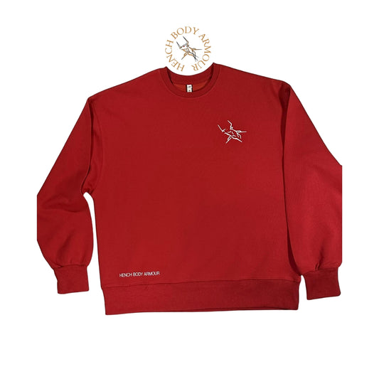Hench PowerFit Sweatshirt Red