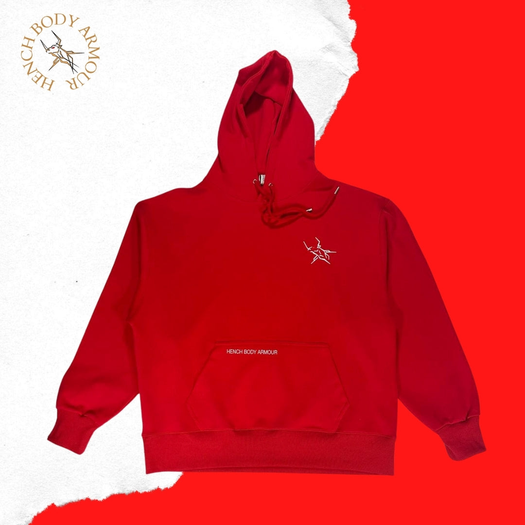 Hench Hoodie Red