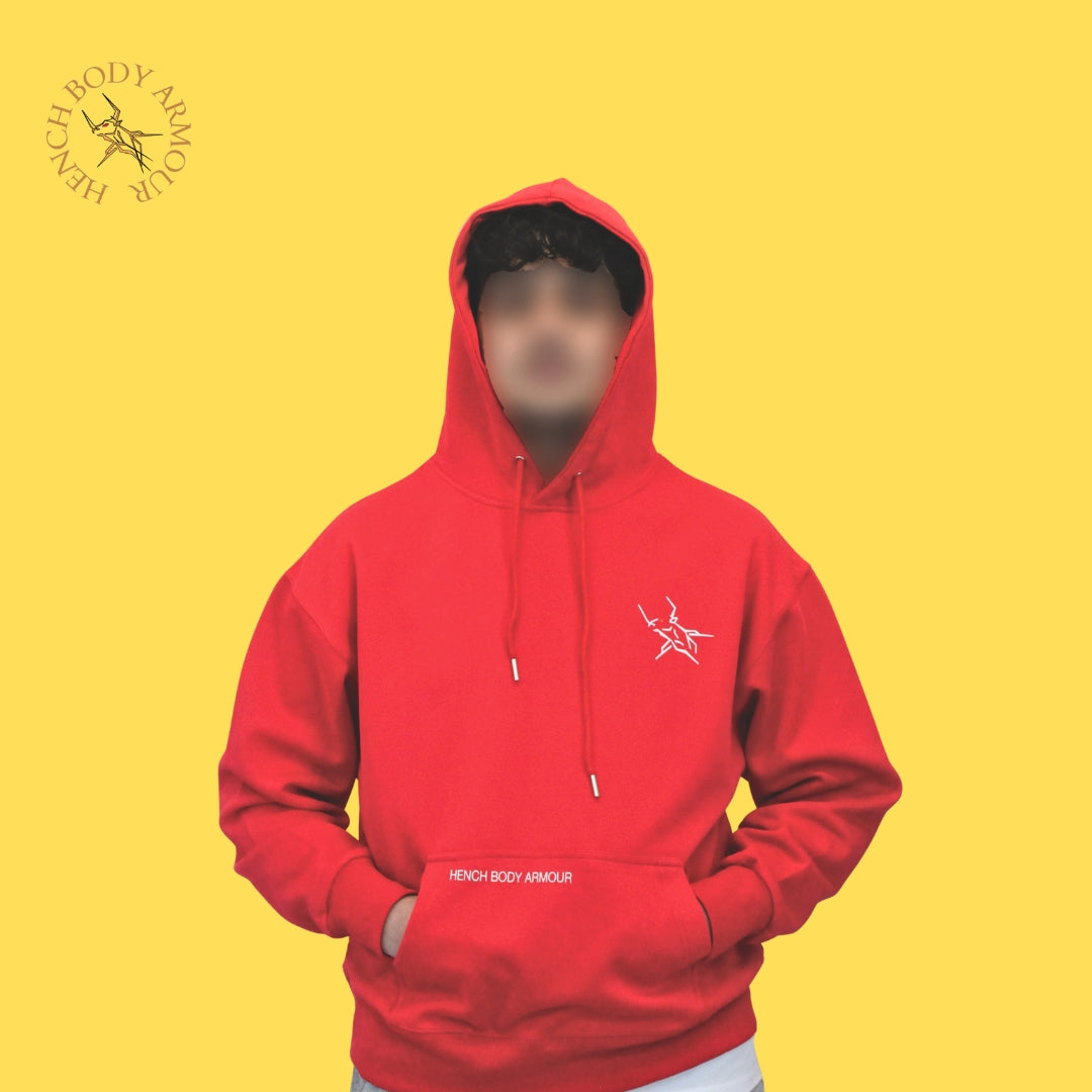 Hench Hoodie Red