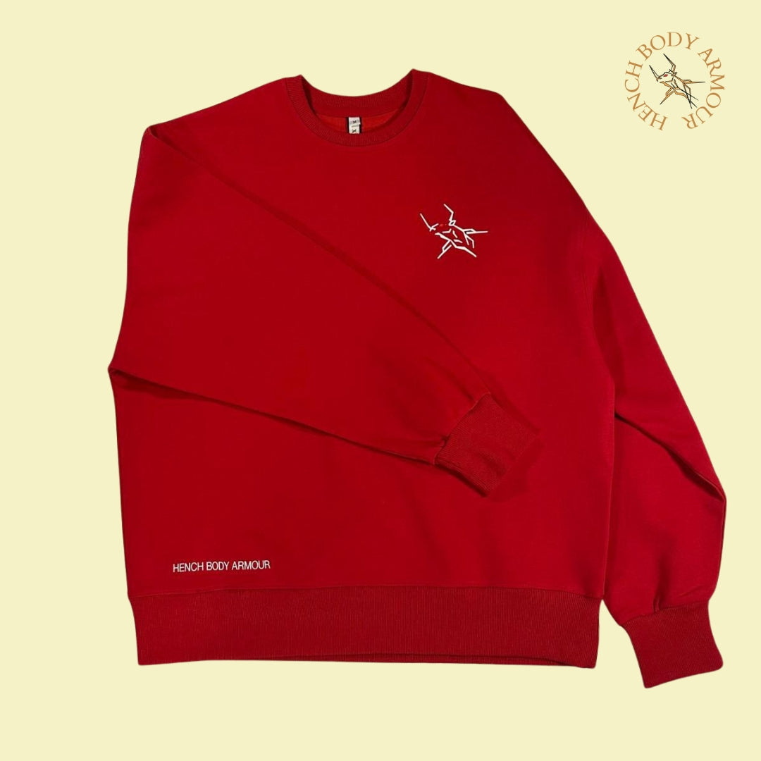 Hench PowerFit Sweatshirt Red