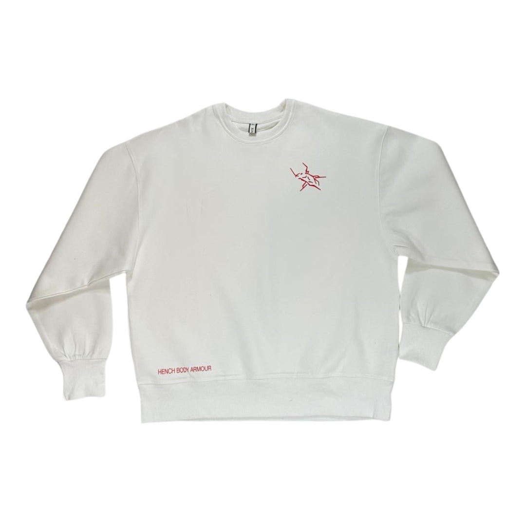 Hench PowerFit Sweatshirt White