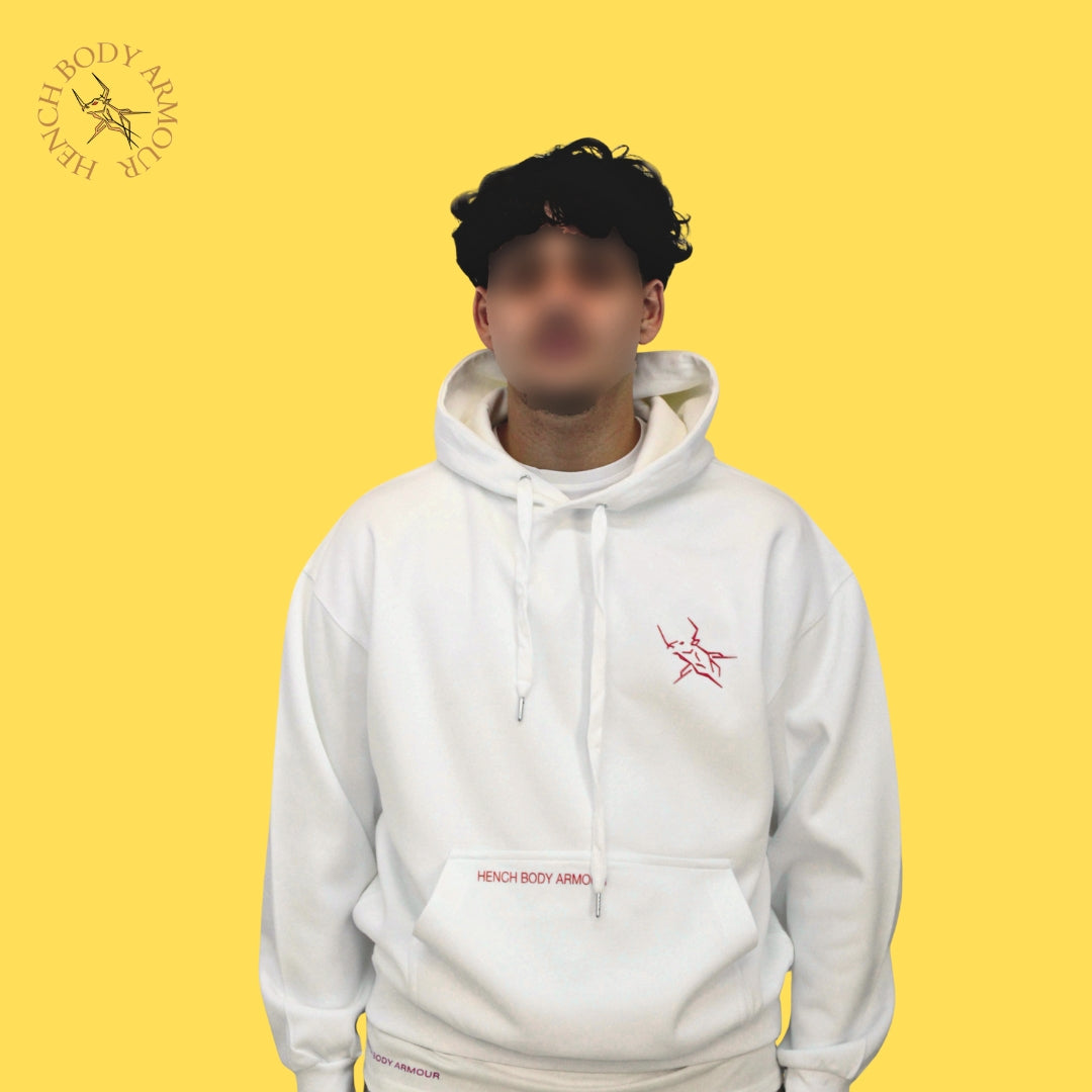 Hench Hoodie White