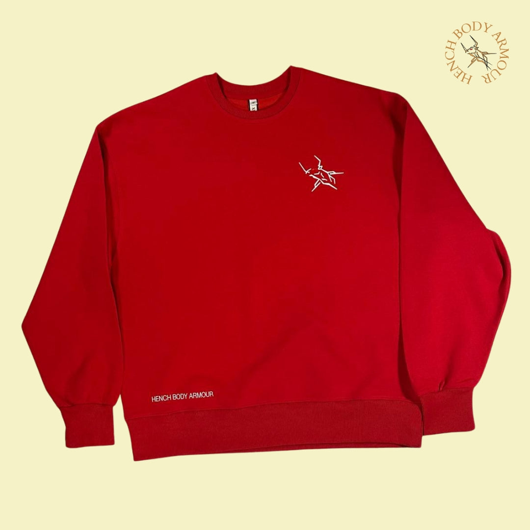 Hench PowerFit Sweatshirt Red