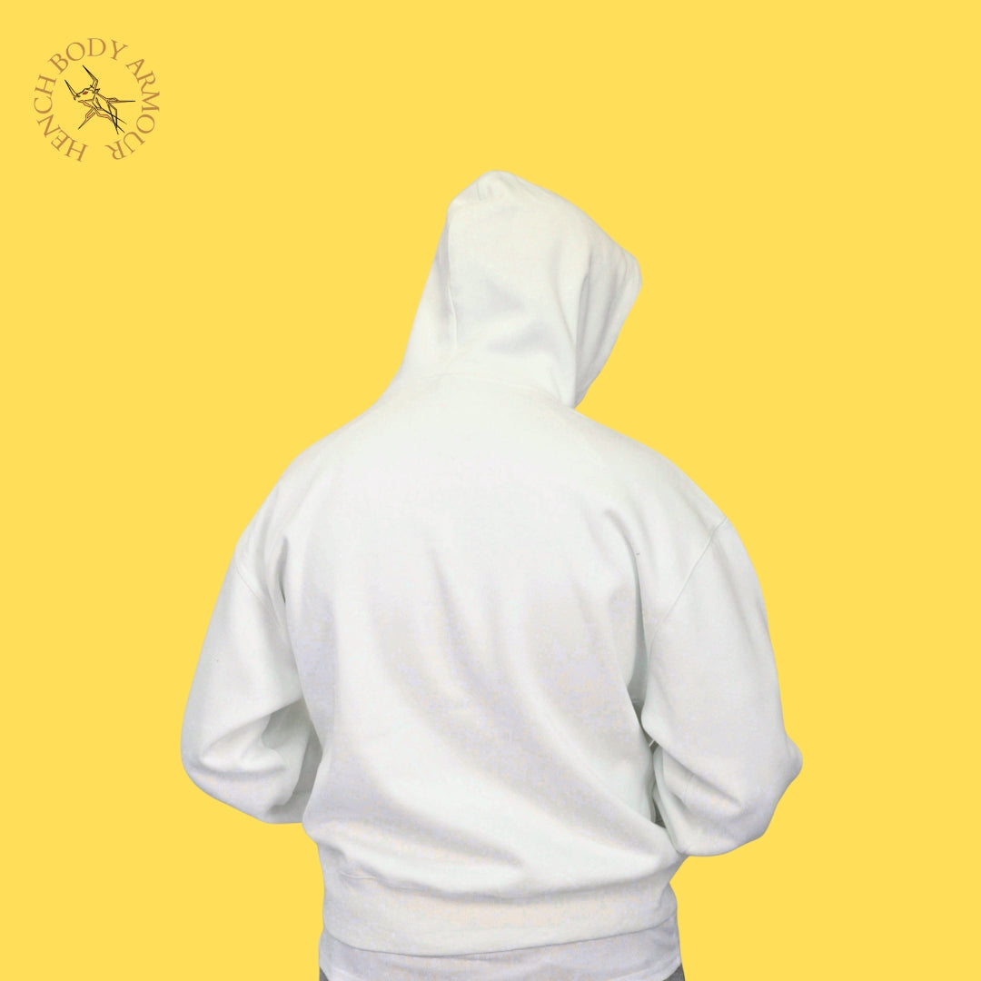Hench Hoodie White