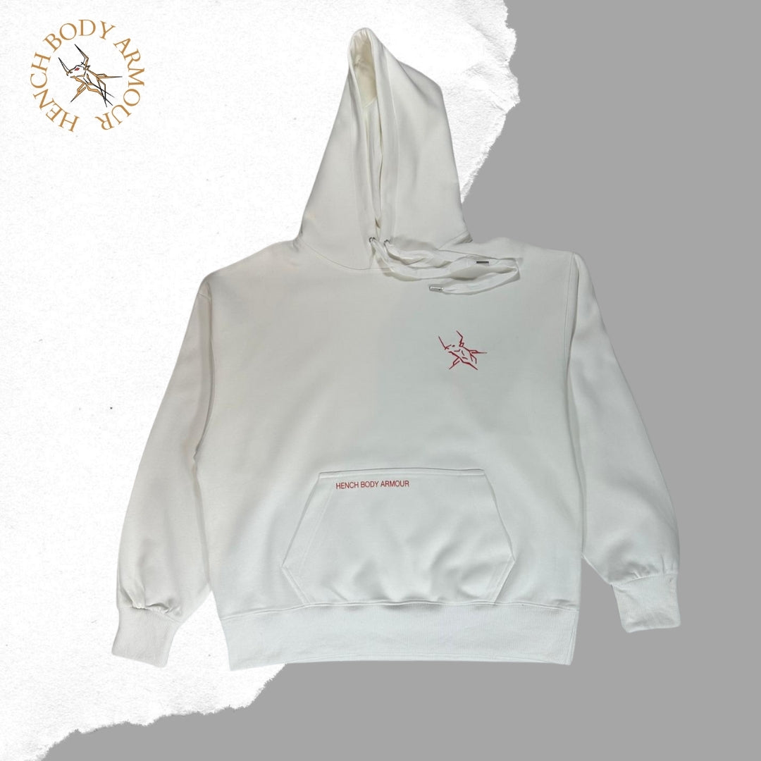 Hench Titan Hoodie White
