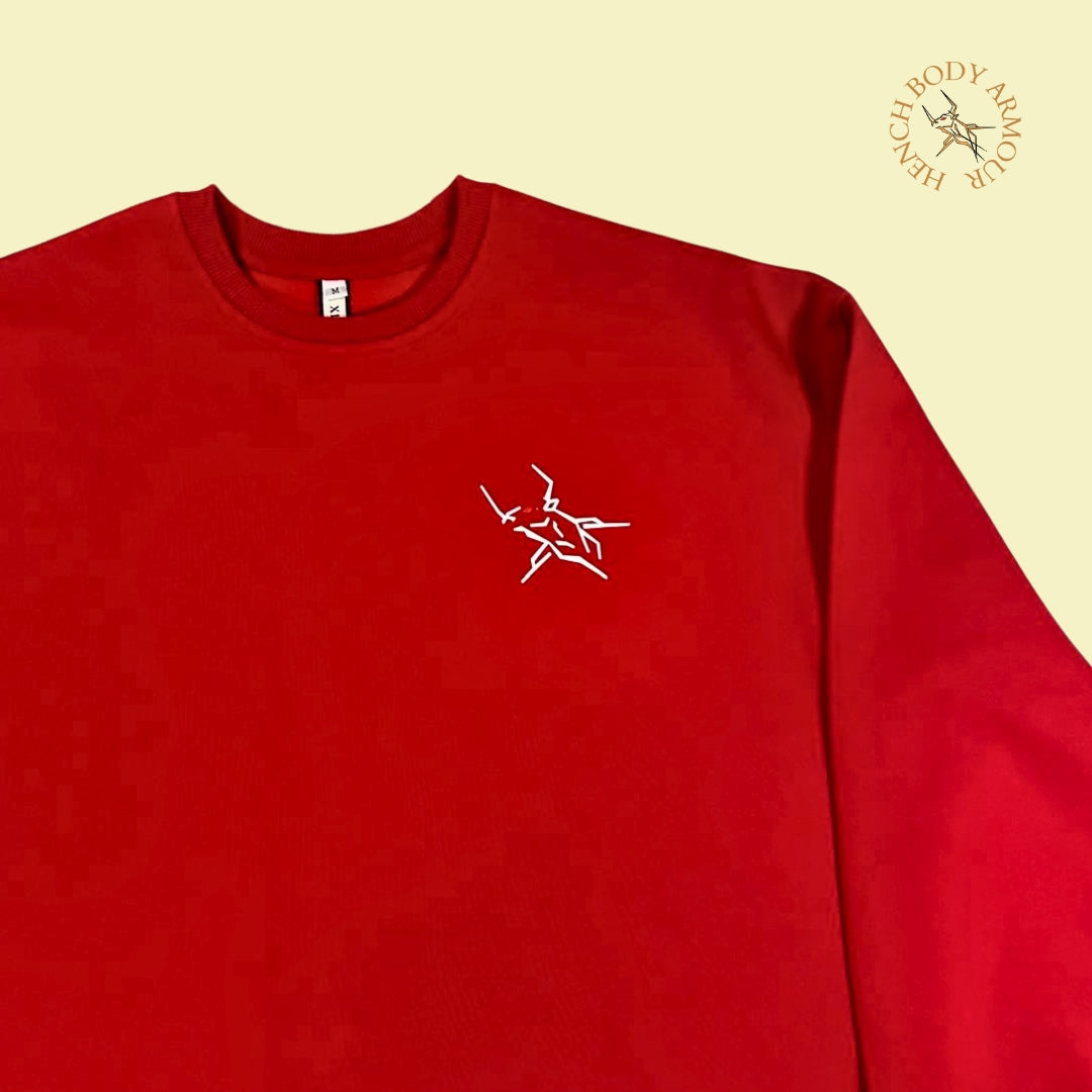 Hench PowerFit Sweatshirt Red