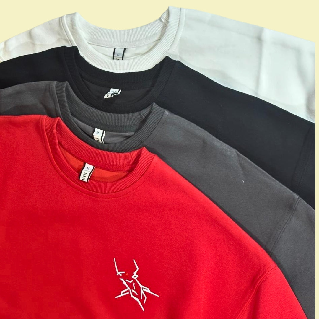 Hench PowerFit Sweatshirt Red