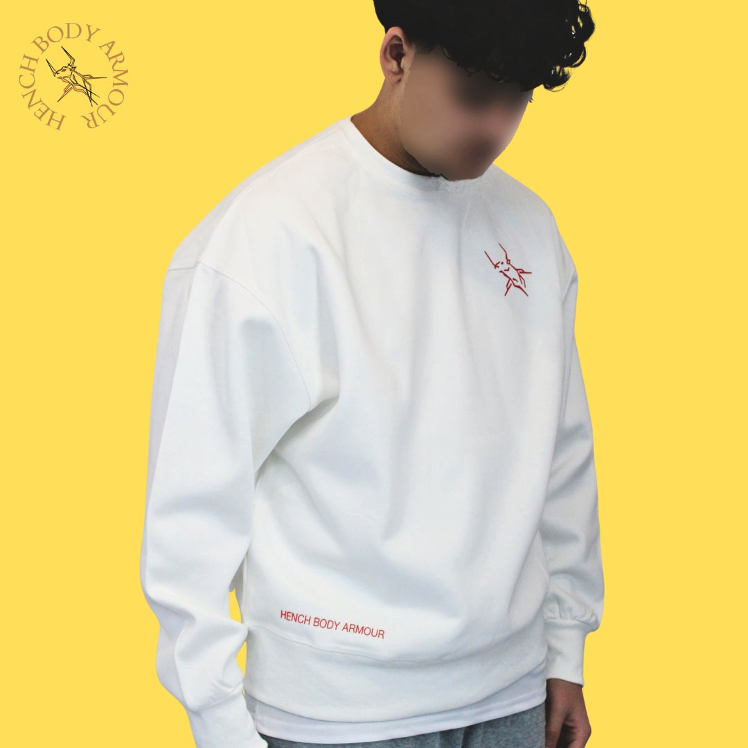 Hench PowerFit Sweatshirt White