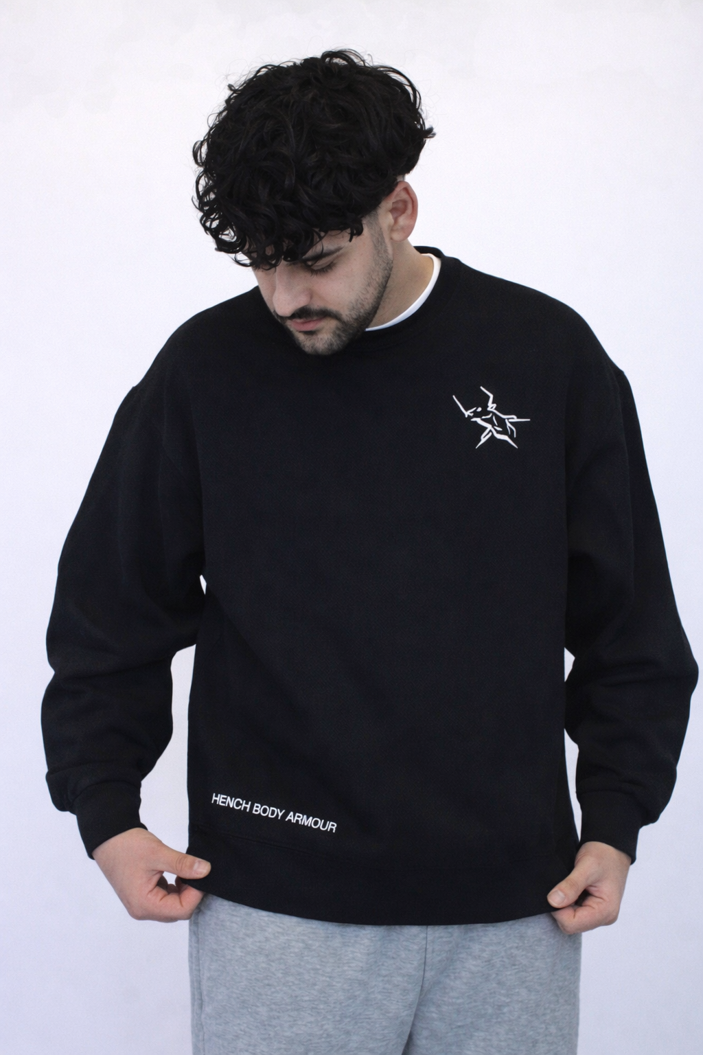 Hench PowerFit Sweatshirt Black