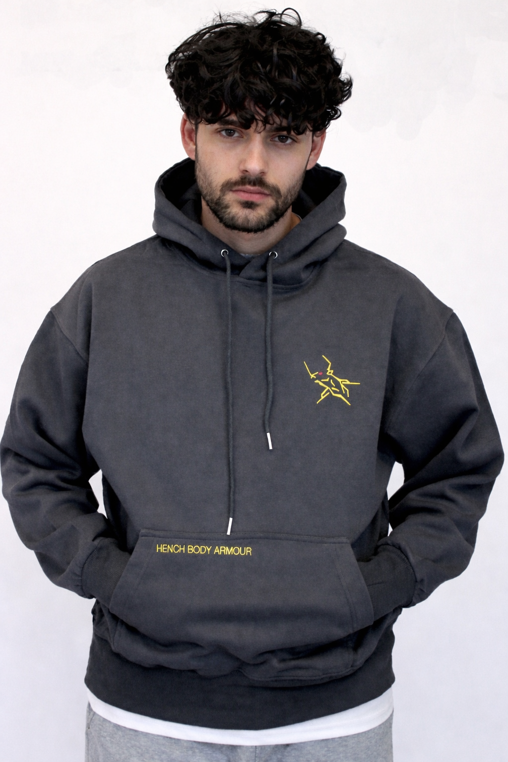 Hench Hoodie Grey