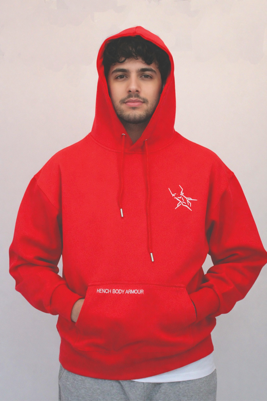 Hench Hoodie Red